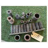 ASSORTED IMPACT SOCKETS