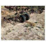 10 ROW, JOHN DEERE TOOL BAR W/ PLANTING SWEEPS
