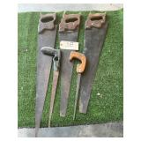 (5) HAND SAWS