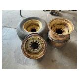 (4) 14ï¿½ JOHN DEERE  RIMS, 6 HOLES