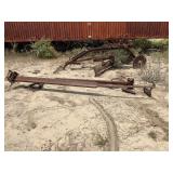 SET OF ROW MARKERS AND VINTAGE  BLADE EQUIP