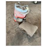 HOME MADE BBQ PIT, WATER COOLER HOLDER AND COOLER