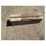 35" WOODEN TOOLBOX