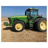 2003 JOHN DEERE 8420 R PRE-DEF 4WD TRACTOR W/DUALS