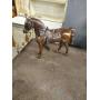 Bronze horse