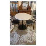 Bistro table and chairs