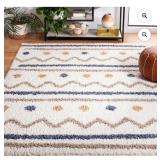 Safavieh Calico Borko Shag 4 x 6 rug
