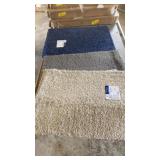Three door mats