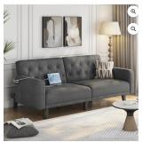 New Renwick 63" Futon Sofa Bed