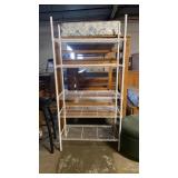 New five shelf metal rack