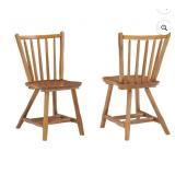 New Lion Bransom Med. Oak Windsor Chairs