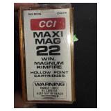 50 rounds of 22 win. Magnum Rimfire Hollow Point