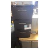 Three drawer organizer
