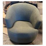 New Mainstays Boucle Swivel Chair, Olive