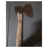 Antique N? 6 steel warranted Hewing Hatchet