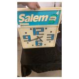 Vintage Salem Cigarette Clock