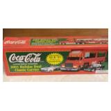 Toy Semi Truck and Cars collectible