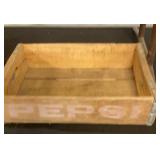 Pepsi Cola Wood Bottle Box