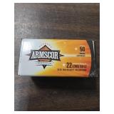 Armscor precision 22LR Hollow Point ammo
