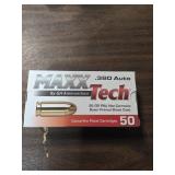 Maxx Tech  .380 auto Ammunition