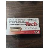 MaxxTech  .380 auto Ammunition