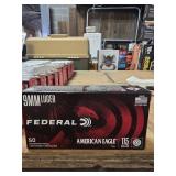 50 rounds of 9mm luger federal american eagle