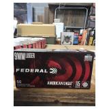 50 rounds of 9mm luger federal american eagle