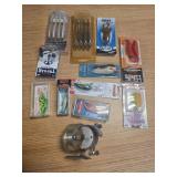 Fishing lures and reel