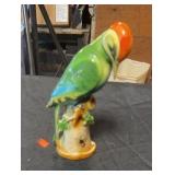 VintageTuscan China parrot hand painted