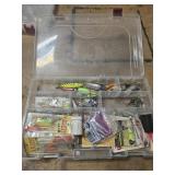 Plano tackle box with lures