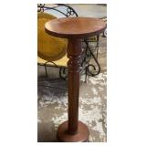 Wood Column Pedestal