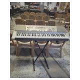 Casio Keyboard with stand  no cords