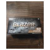 Blazer Ammunition 9mm luger