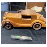 Handmade wooden car