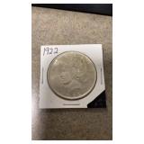 1922 silver liberty dollar