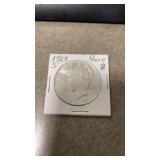 1923 S liberty silver dollar