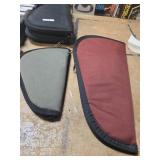 2 hand gun cases