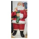 Vintage Santa Claus Blow Mold