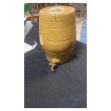 Antique jug with a nozzle