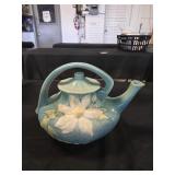 Vintage Roseville clematis teapot with lid