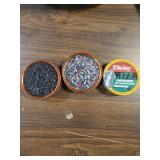 Pellets and 6 rounds of 44 Remington mags