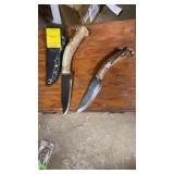 Antler knifes