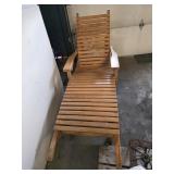 Adjustable chaise lounge with wheels