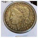 1921-s Morgan Silver Dollar