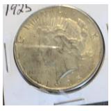 1925 peace silver dollar