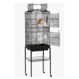 NEW 64ï¿½ Bird Cage with Detachable Rolling Stand