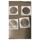 Ike dollars 1971 1972, 1976, 1971