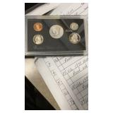 1998 mint silver proof set