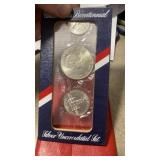 US 1776ï¿½1976 bicentennial silver uncirculated