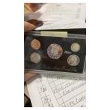 1996 mint silver proof set